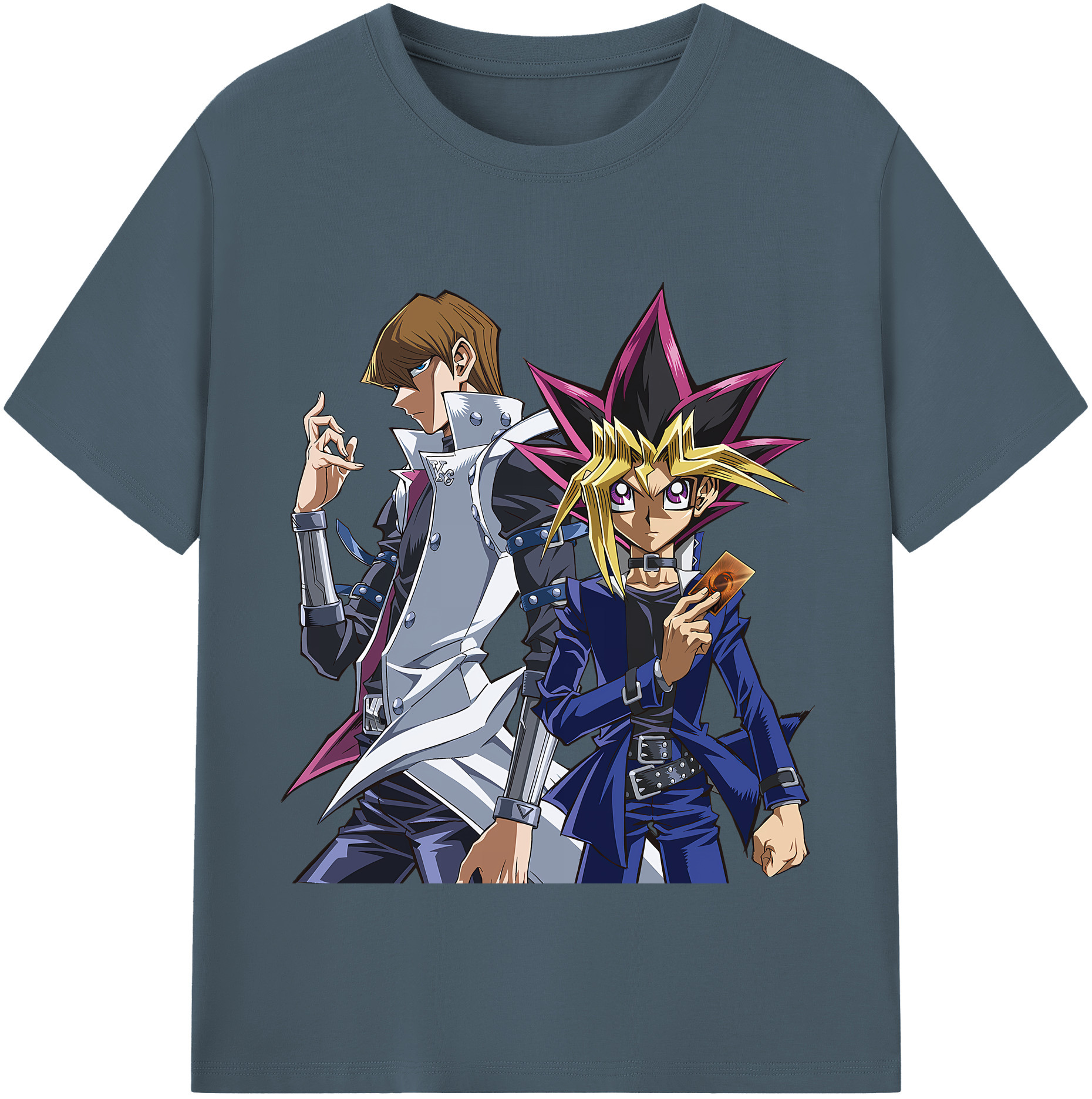（画像用） 遊☆戯☆王 Yu-Gi-Oh! 綿100％半袖Tシャツ（フロントプリント）